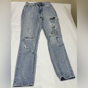 ◾️Ksubi Distressed Jeans Blue Denim Skinny🔳